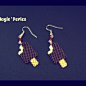 交流Q群：215817909            Boucles d&#;039oreille bâtonnet de glace chocolat