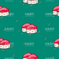 寿司图案  - 源文件下载【酷图网】卡通寿司图案,卡通,素材,插图,元素,可爱,矢量,寿司素材,卡通寿司,手绘寿司,寿司,插画,清新,无缝,印花,循环,连续,图案,数码,布料,服装,手绘,包装,包装纸,美味,寿司图案,简约,背景,紫菜包饭,日本料理,日式料理,日餐,韩餐,韩国料理,韩式料理,海鲜寿司,美食,寿司店,快餐,蓝色,绿叶