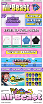 ShopMrBeast Landing Page Example: Jimmy Donaldson, more commonly known as MrBeast, is an American YouTuber from Greenville, North Carolina. He has been making videos for almost 10 years now, branching into all kinds of content. He has forged a YouTube leg