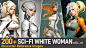 Sci-fi White Woman VOL.06|Reference Images