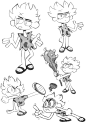Matthieu Cousin - Bugs, cave kids, all that jazz. Cartoon Art Styles, Cartoon Drawings, Cute Drawings, Game Design, Design Art, Character Design Animation, Character Design References, Character Concept, Character Art