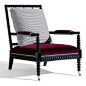 New Bohemian Spindle Chair - Chairs / Ottomans - Furniture - Products - Ralph Lauren Home - RalphLaurenHome.com: