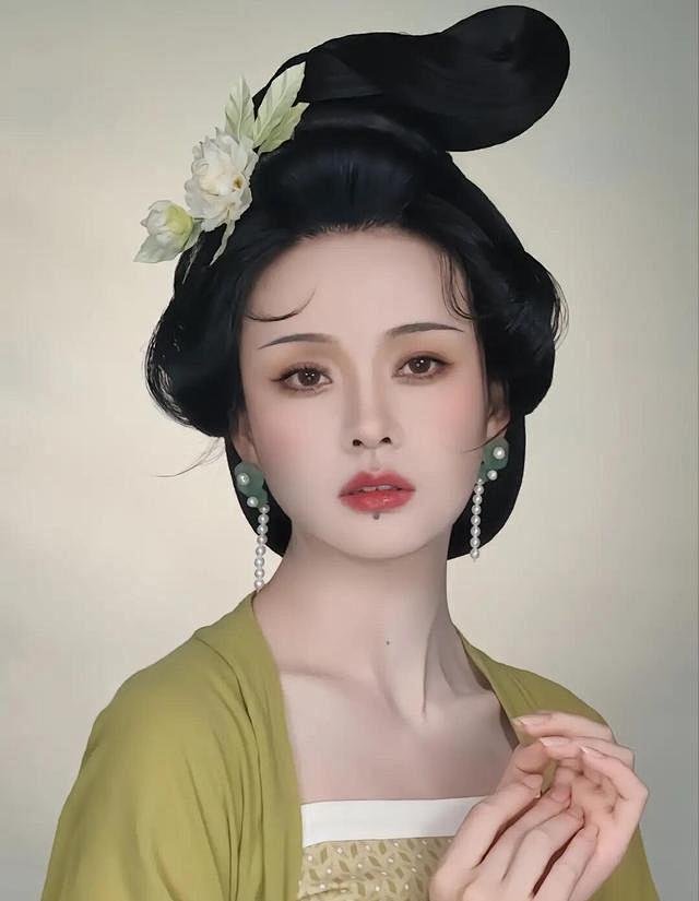 汉服妆造美出圈，古典又惊艳，网友：这就是东方美学吧！