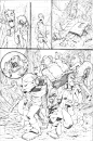 Avengers and.....WWII? : So...another page for that test. Don&#;039t ask me about the scene...out of nowhere, the avengers get into a portal that takes them all of them to the WWII and the fight along with the american arm...