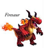 Firesaur-common beginner dragon (fire)