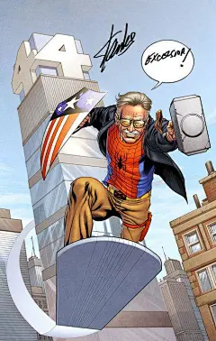 [米田/主动设计整理]漫威最大的彩蛋Stan Lee：与电影相比，这批海报的惊喜似乎更有趣
