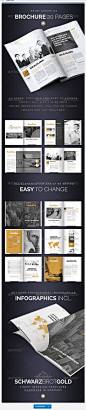 Print Templates - Brochure 20 Pages Series 7 | GraphicRiver