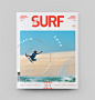 SURF杂志封面创意设计