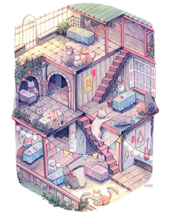 星辰砂砾采集到插画