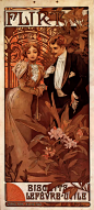 小控快写到眩晕了！【插画大师们 | 第一期】插画大师 阿尔丰斯·穆夏（Alphonse Maria Mucha）的传奇艺术人生