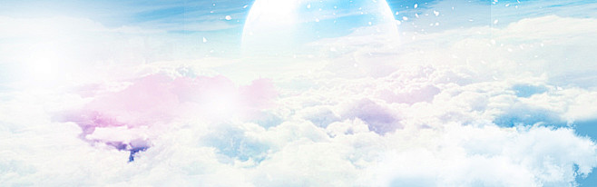 云层,月亮,海报banner,浪漫,梦幻...