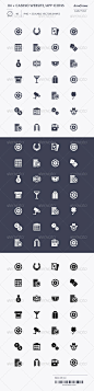 84 Casino Website/App Icons - GraphicRiver Item for Sale