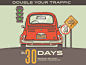 Double your traffic in 30 days
