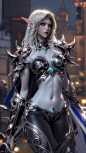 【魔兽世界】回归黑暗女王，希尔瓦娜斯·风行者（82P）-来自秀色倾国丨爱发电
