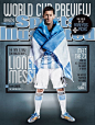 Mundial 2014 Messi muy patriota en la portada de Sports Illustrated