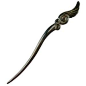 Amazon.com: CrystalMood Handmade Carved Wood Hair Stick Wing of Angel 6.9" Ebony: Beauty