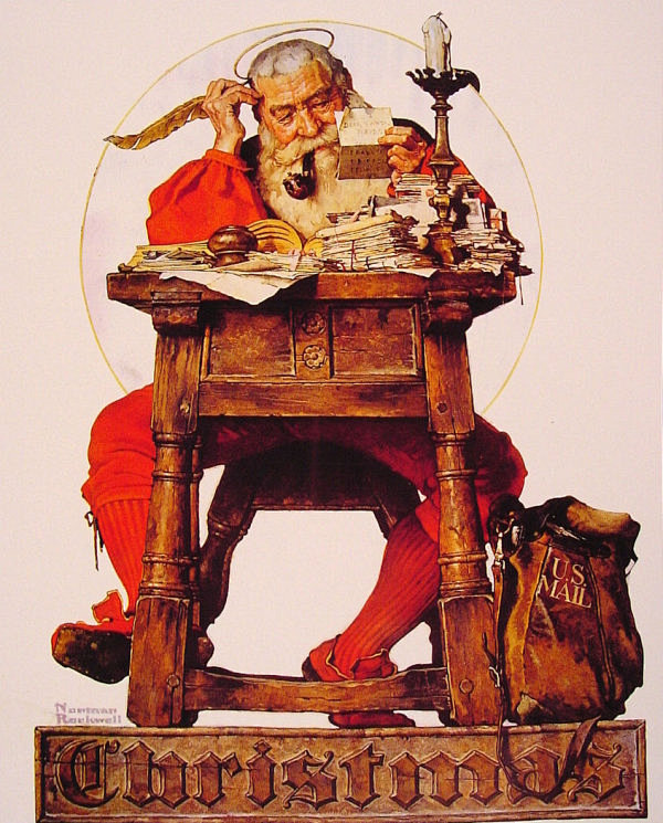 norman rockwell 的插画永...