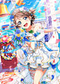 4月17日是 #Lovelive!Sunshine#  渡边曜 的生日  (｀･ω･´)ゞ ​​​​