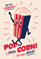 SNACK PACK : ntroducing The Snack Pack!Inspired by our love of mid century Americana movie theatre posters, signwriting type and our studio by the sea, our new summer collection is the healthiest way to enjoy those guilty pleasure junk food favourites!The