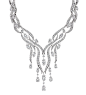 River Diamond necklace from the Harry Winston Water collection.