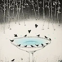 艺术家 Fiona Watson 版画作品 | www.fionawatson.co.uk ​​​​