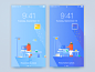 Phone Wallpaper : day&night - free download