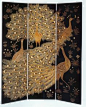 Three Panel folding screen