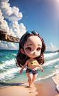 full_body__chibi__animated_full_body__chibi__animated__masterpiece_best_quality_a_girl_at_sunshine_beach___five_head_height__solo__4k__pixar_style_1_3___3d___face_close_up_1_2___horizon_2647435461