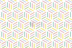 无缝的几何图案横幅，贺卡，传单，社交媒体壁纸等。