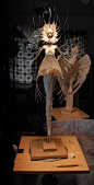 Great example of a solid armature. "Abyssal Angel" by Forest Rogers. WIP in Kato Polyclay over aluminum and Aves "Fixit Sculpt" armature.: 