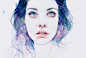 Agnes-Cecile#水彩画#