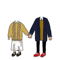 韩国大头贴无头换头搞怪身体照片装饰表情包 PNG透明免抠图片素材 (8)