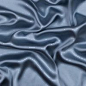 Steel Blue Silk Charmeuse