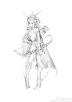 腐松采集到速写线条