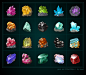 #道具图标# Gem icons by Saarl 水晶 晶体