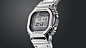 全金属耐冲击构造 - GMW-B5000 - ORIGIN - 製品情報 - G-SHOCK - CASIO : G-SHOCK初号機の象徴であるスクエアデザインを、新たな耐衝撃構造によりフルメタル化し、スマートフォンリンクをはじめとした先進機能を搭載。唯一無二のタフネスウオッチ。原点と進化が、ここにある。