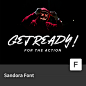 【FONT-229】Sandora潮流嘻哈涂鸦时尚年轻logo标题手写英文字体-淘宝网