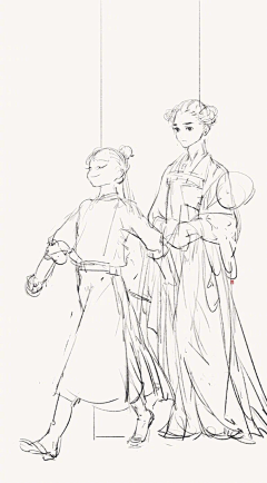 CHAISs采集到线稿