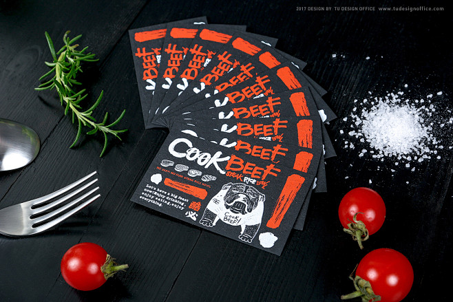 「CooK BEEF!酷必」品牌形象設計...
