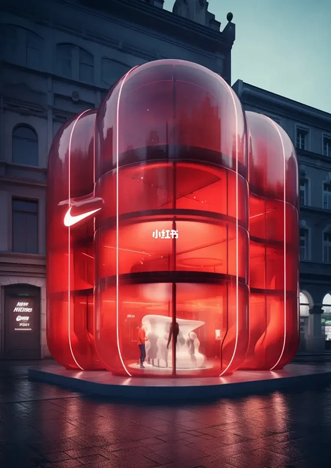 Midjourney | NIKE快闪店...