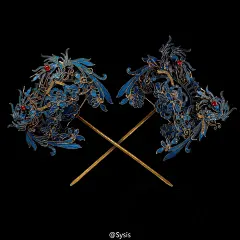 凤蝶飞花鎏金玛瑙点翠对簪。 材质：点翠、玛瑙、银鎏金 岁月痕迹：轻微 本店宝贝均为vintage或antique，或多或少有岁月痕迹，这也是复古、古董首饰最有魅力的地方，有瑕疵的地方店主会尽量标明。部分古董及旧物的断代都由店主和买手的经验判断，在本店购买时请自行辨别。 由于很多宝贝都是古董孤品，店内实行付款减库存，以付款时间先后为准。若需合并邮寄多个订单，可以直接先拍下，再联系店主微信sysistrade，在微信中转账退运费。 所有的宝贝一旦售出，不接受退换，也请对合金过敏的客人谨慎选择适合自己的首饰。国