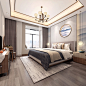 新中式禅意卧室-室内设计-拓者设计吧__中式卧室  _T2020523 
