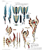 CGINK好资源推荐——【 怪物猎人大全4设定集】非常棒的一套设定，武器角色都超级棒！下载地址：O网页链接 CGINK只分享最全最高清的实用美术资源！