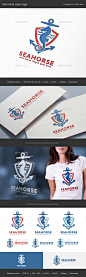 海马嵴标志——波峰标志模板Seahorse Crest Logo - Crests Logo Templates徽章,海滩、品牌、品牌、聪明、冷静、俱乐部、多彩,舒适,公司,企业,波峰,潜水,会徽,旅馆,酒店,豪华,海洋,放松,餐馆,学校,潜水,大海,海马,浮潜,夏天,游艇 badge, beach, brand, branding, bright, calm, club, colorful, comfort, company, corporate, crest, diving, emblem, host