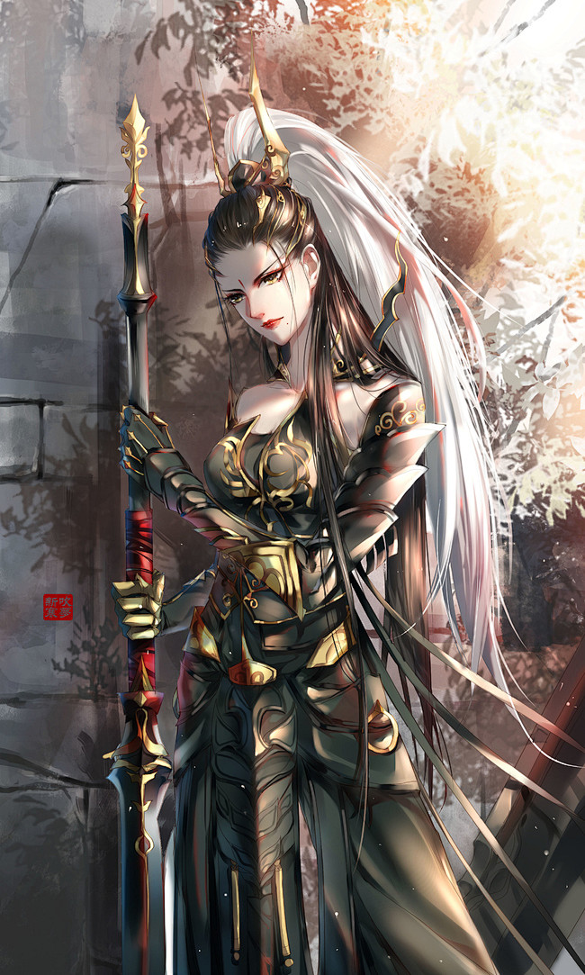剑侠情缘网络版叁 苍云军 同人图 插画 ...