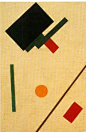 Kazimir Malevich, Suprematist Composition, 1915 -ABSTRACT