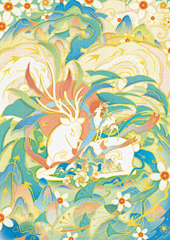 锦绣河山采集到插画