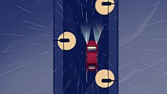 清新系色彩！矢量网页场景插图