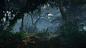 Jungle (Vegetation) Study: CryEngine V, Per Bellersen : Hey guys,
always wanted to make a jungle environment.
But I did not know what kind of jungle so I tryed different styles and did new assets with every scene.
These pictures show my progress.
I create