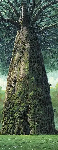 吉卜力动画场景手机壁纸鼠绘漫画网